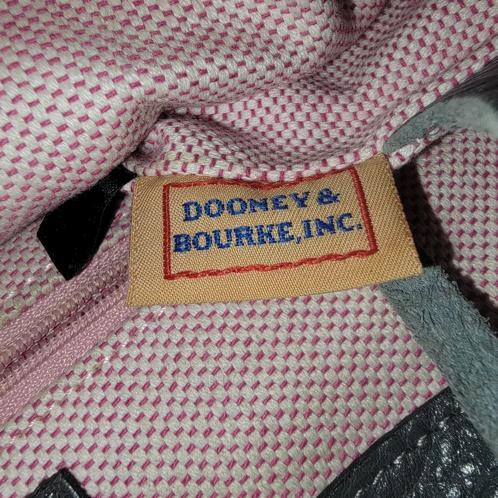 Dooney & Bourke Black Pebbled Leather Bag